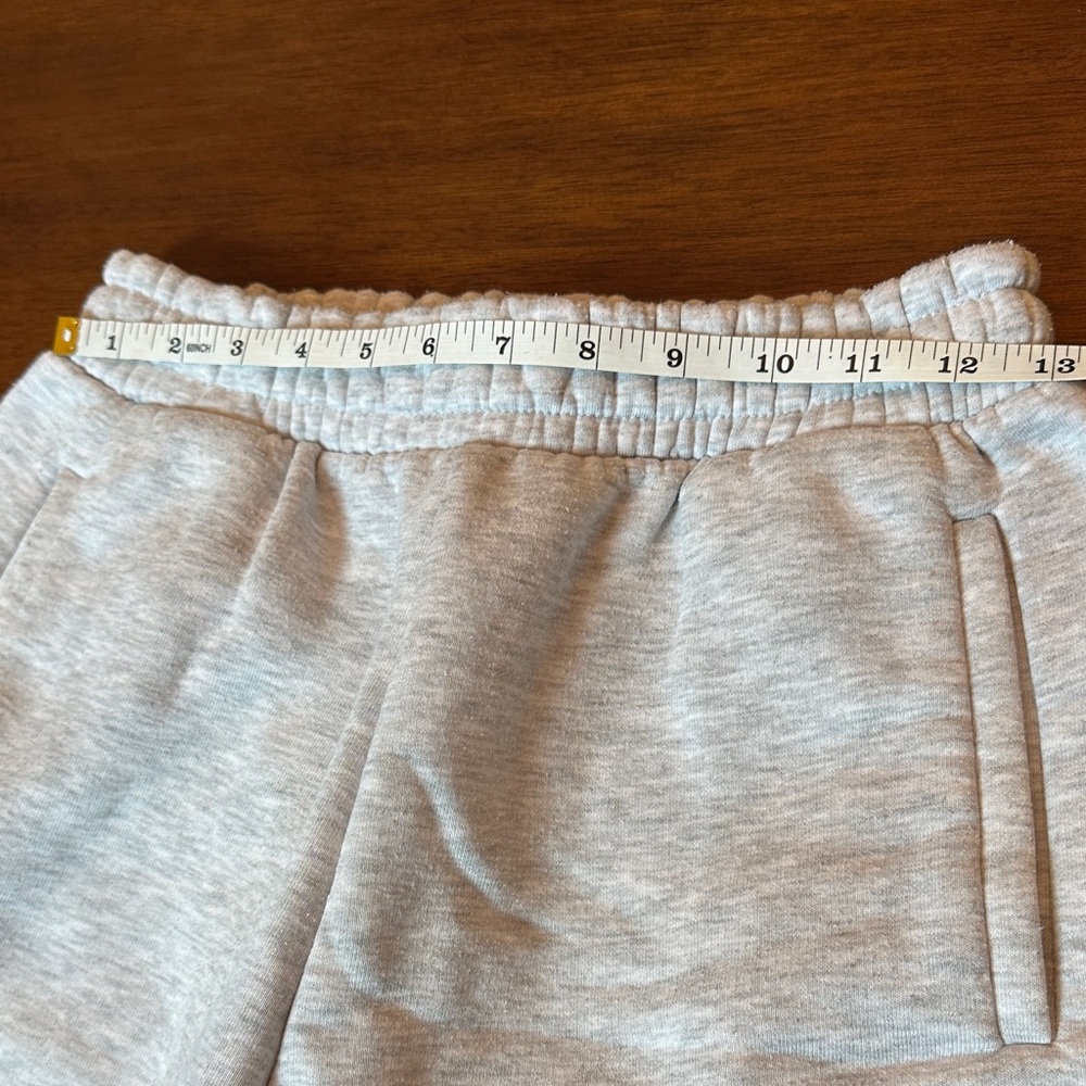 ZARA Cozy NY Logo Hoodie & Jogger Lounge Set | Gray | Casual Chic - Picture 8 of 15